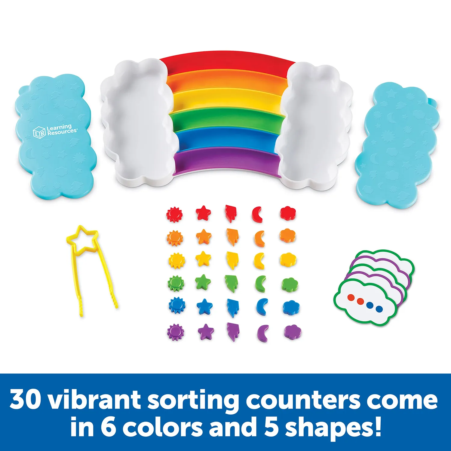 Learning Resources Regenbogen Sortierset 37-teilig ab 3