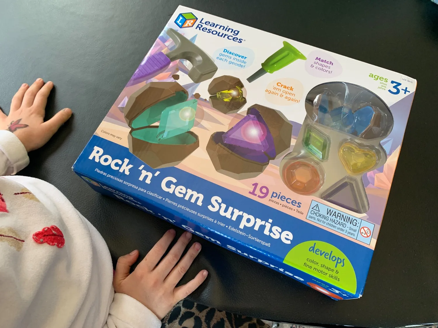 Learning Resources Rock 'n' Gem Lernspiel 2 Geoden ab 3 Jahren