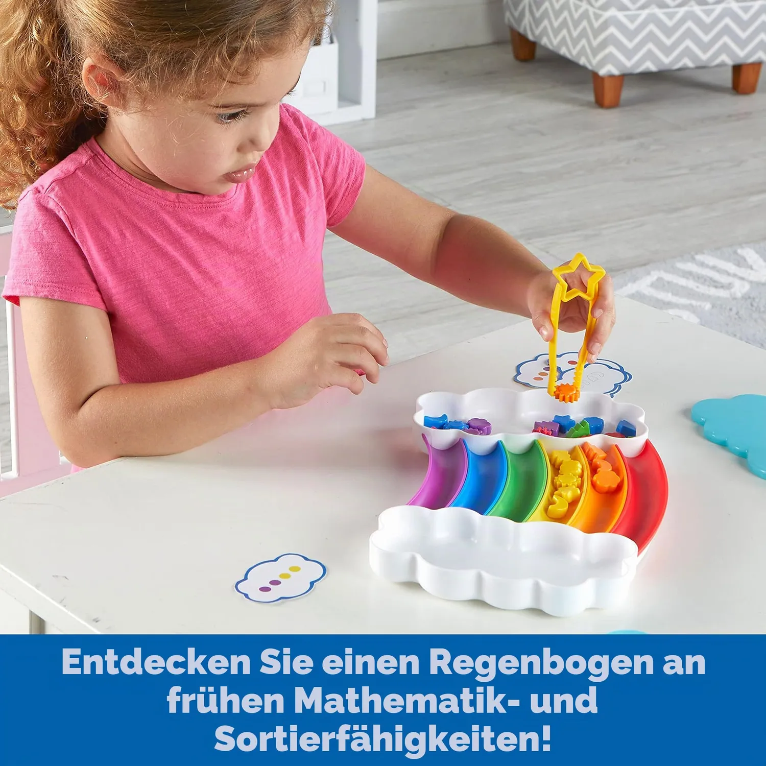 Learning Resources Regenbogen Sortierset 37-teilig ab 3