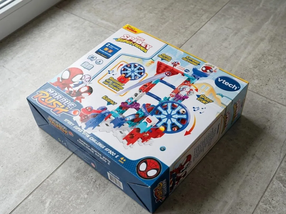 VTech Marble Rush Spidey Super Spin Challenge SP300 Murmelbahn
