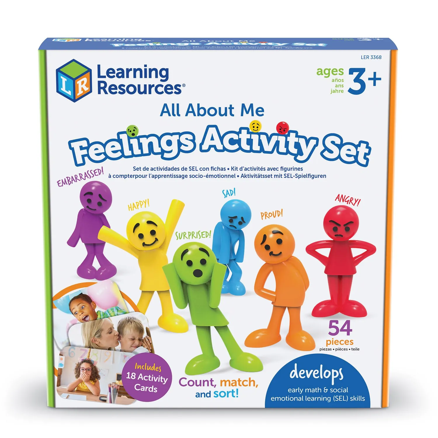 Learning Resources All About Me Gefühle Lernspiel 54 Teile sozioemotional