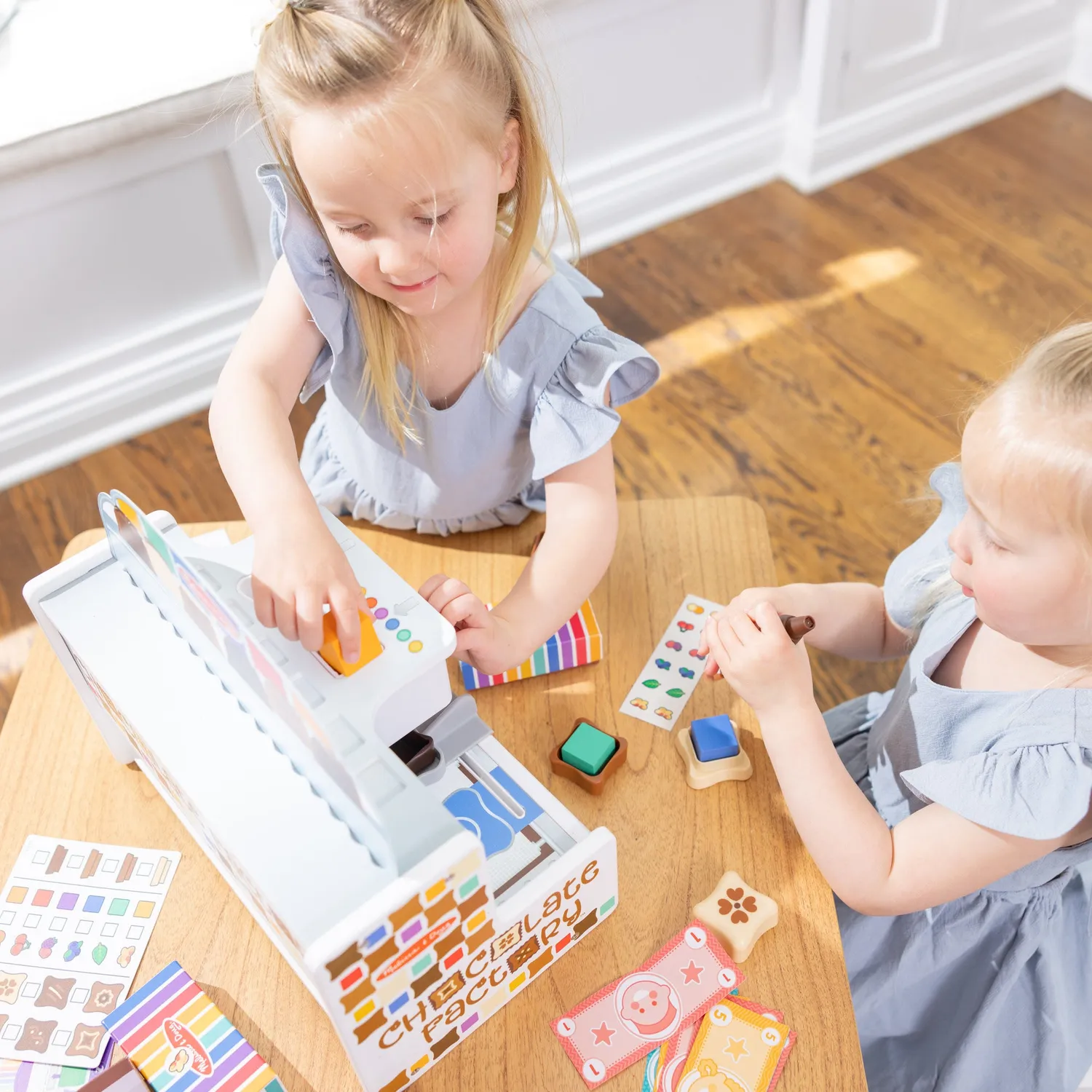 Melissa & Doug Chocolate Factory Spielset Holz Pralinen