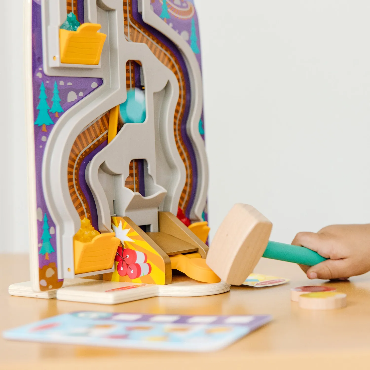 Melissa & Doug Fun at the Fair Ring the Bell Jahrmarktspiel Holz