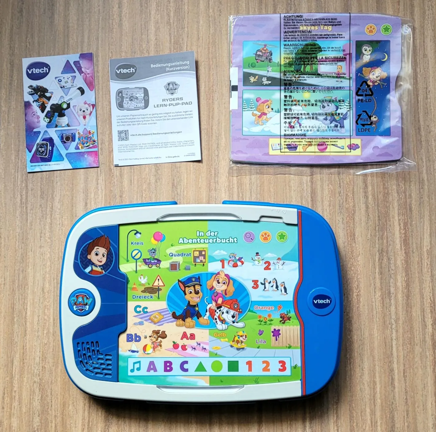 VTech PAW Patrol Ryders Lern-Pup-Pad Lernspiel 3-7 Jahre