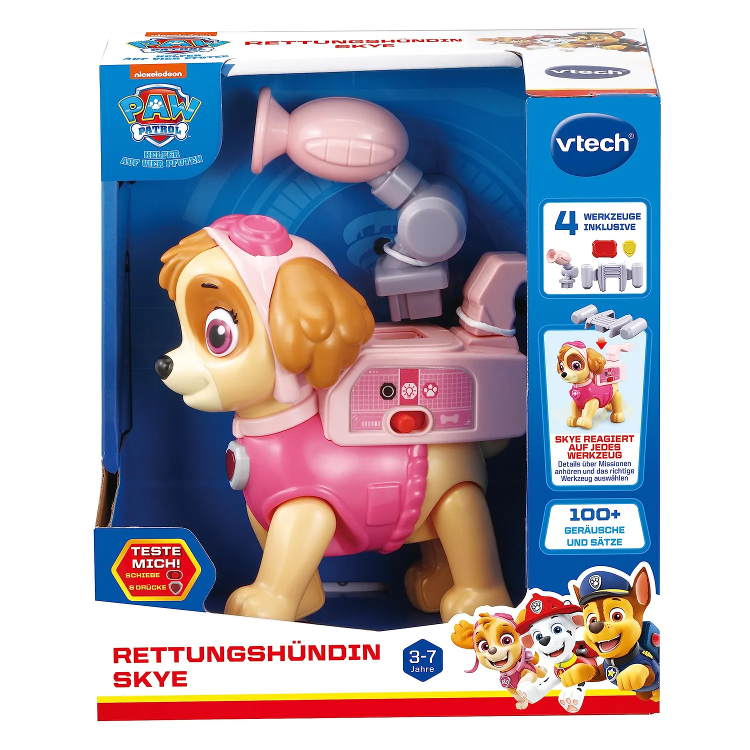 VTech PAW Patrol Skye Rettungshündin Interactive Figur 3-7 Jahre