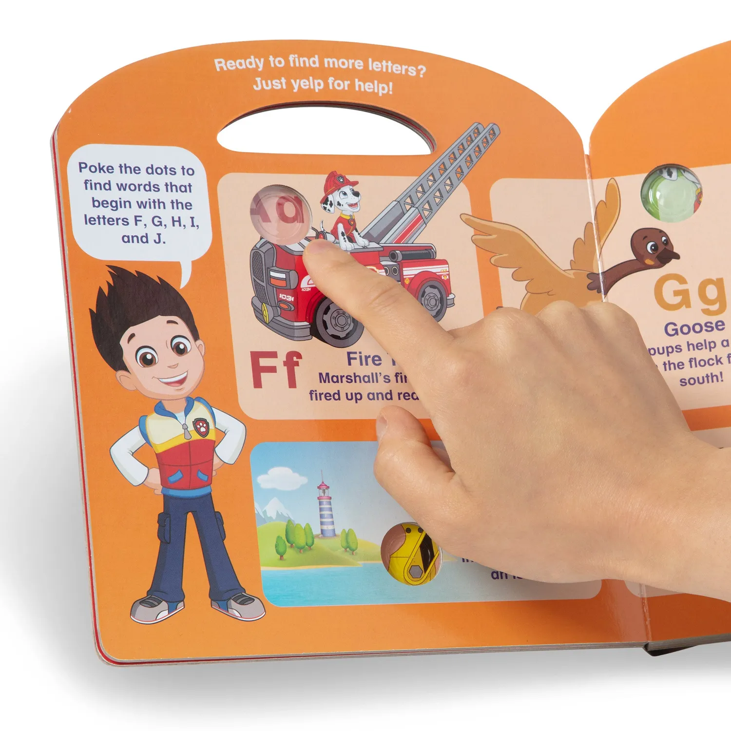 Melissa & Doug PAW Patrol Poke-A-Dot Alphabet Adventure Buch EN