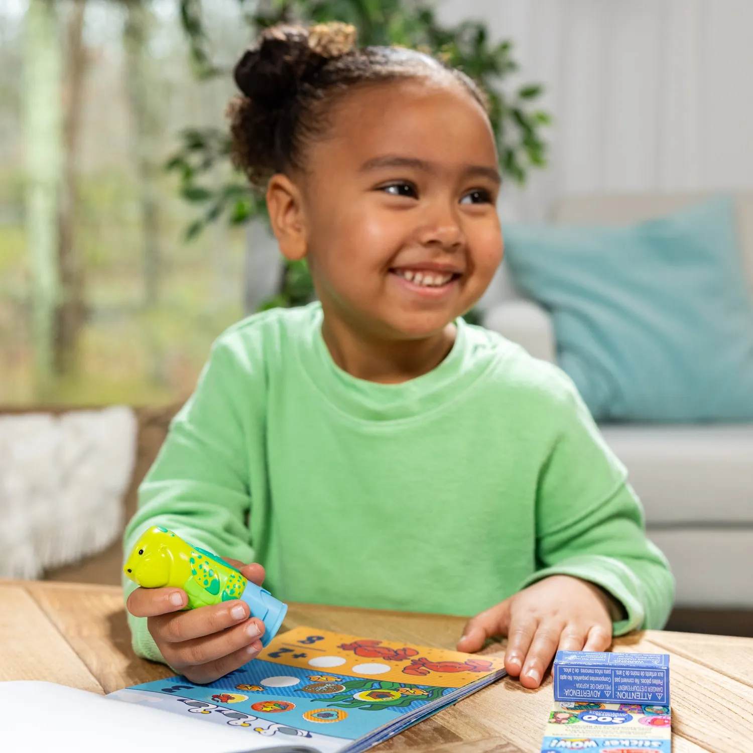 Melissa & Doug Sticker WOW Schildkröte Sticker-Set 500 Sticker ab 3 J.