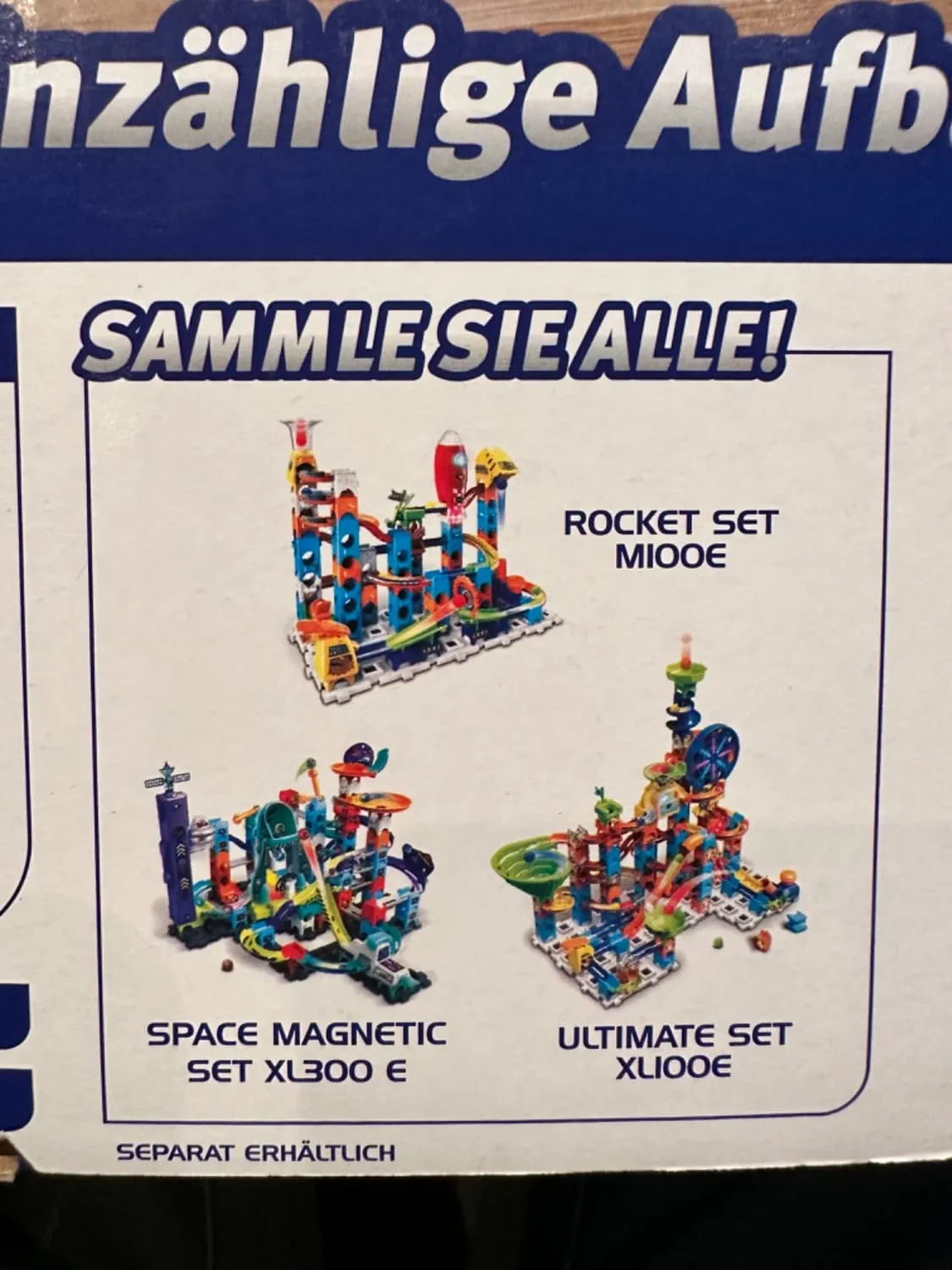 VTech Marble Rush M400 Murmelbahn 65 Bauteile 4-12 Jahre