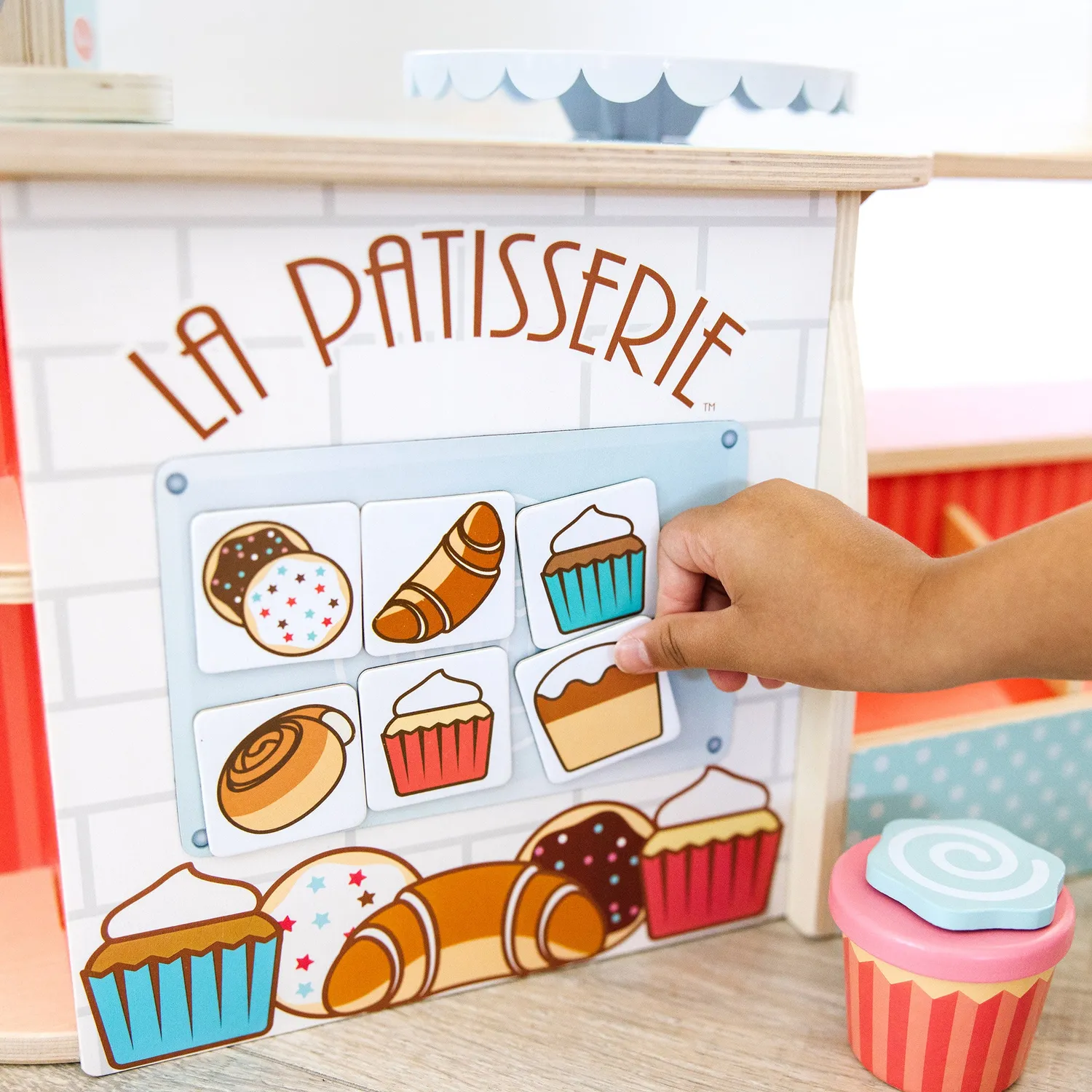 Melissa & Doug La Patisserie Bäckerei Holz 39-tlg Backset