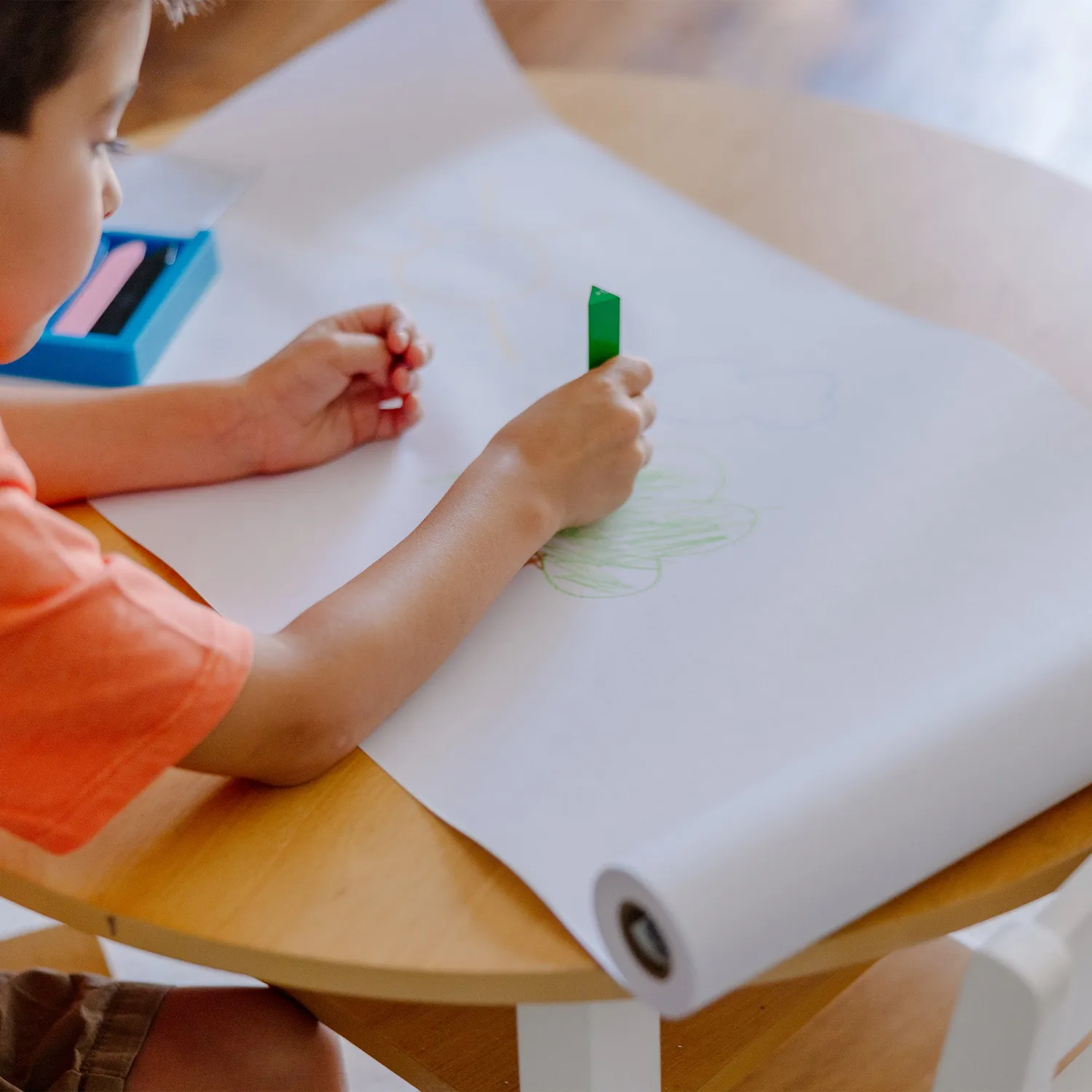 Melissa & Doug Staffelei Papierrolle 3er-Pack Malpapier extra lang
