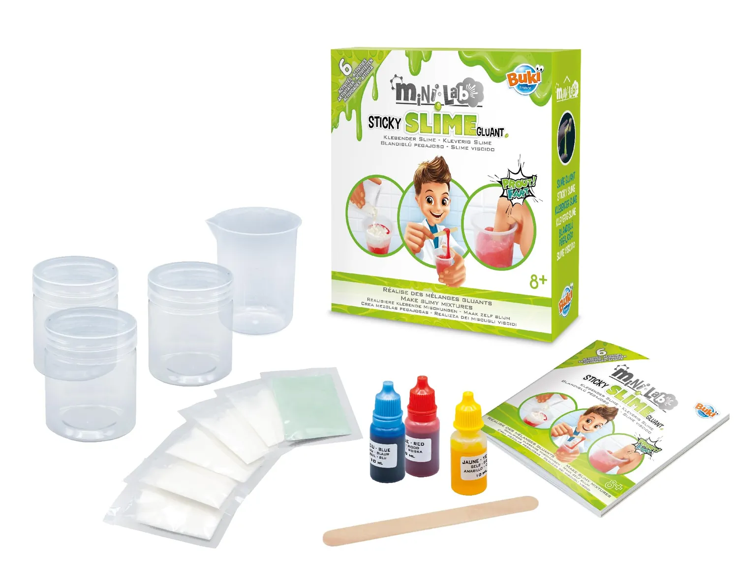 Buki France Mini Lab 3007 Schleim Experimentierkasten