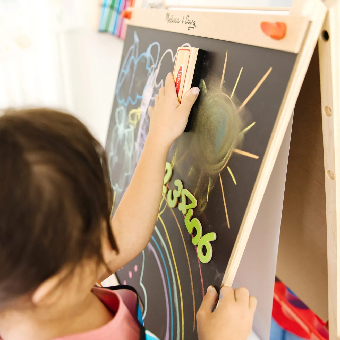 Melissa & Doug Easel Companion Malset Staffelei Zubehör
