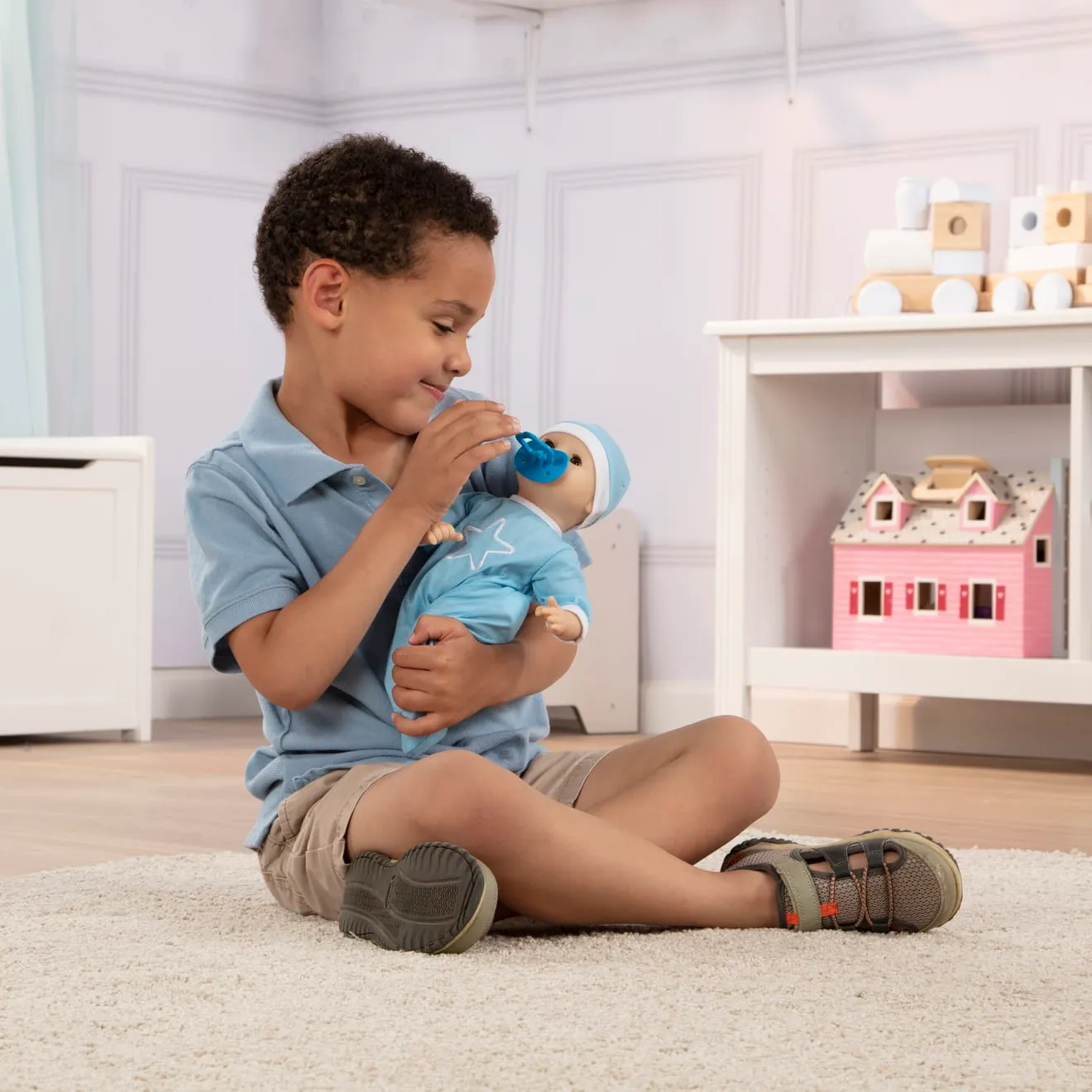 Melissa & Doug Mine to Love Jordan 12-Inch Baby Puppe Junge 30 cm