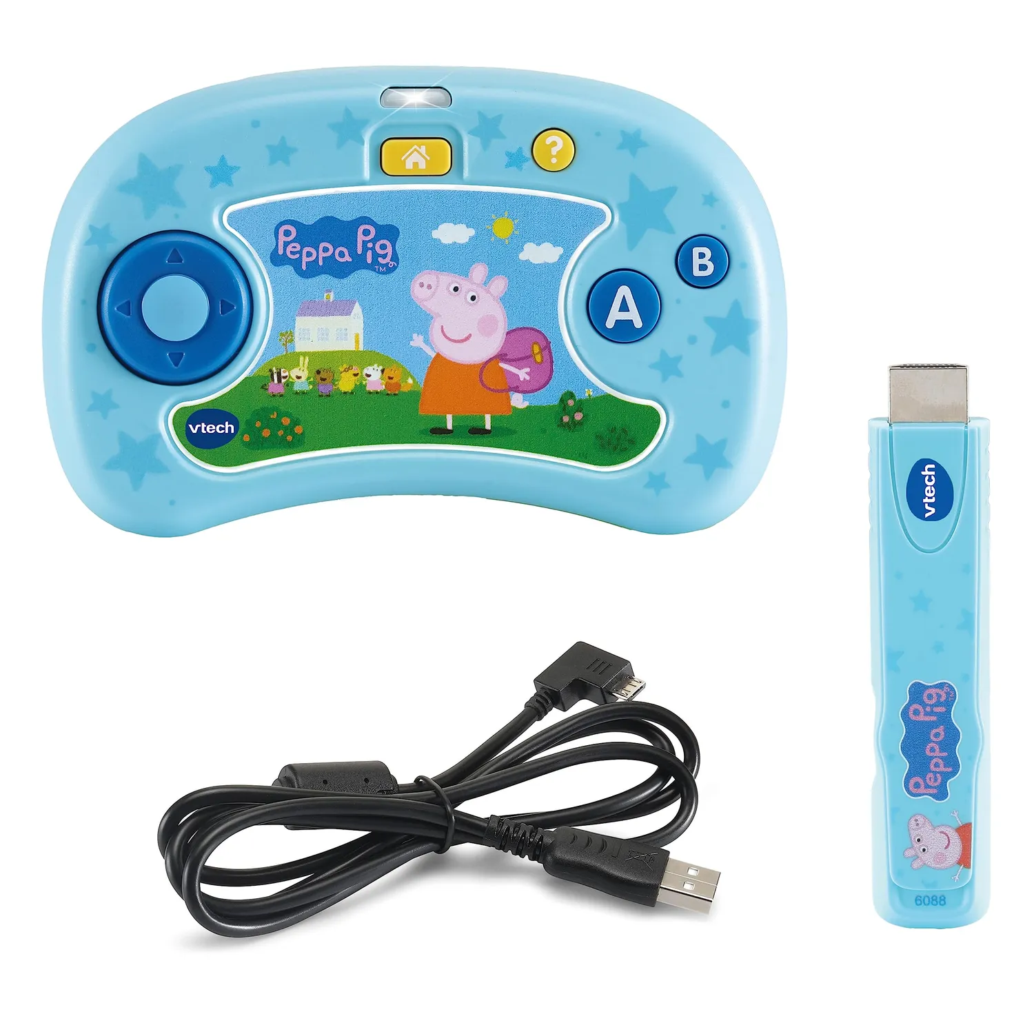 VTech ABC Smile TV Peppa Pig Lernkonsole HDMI 3-7 J.