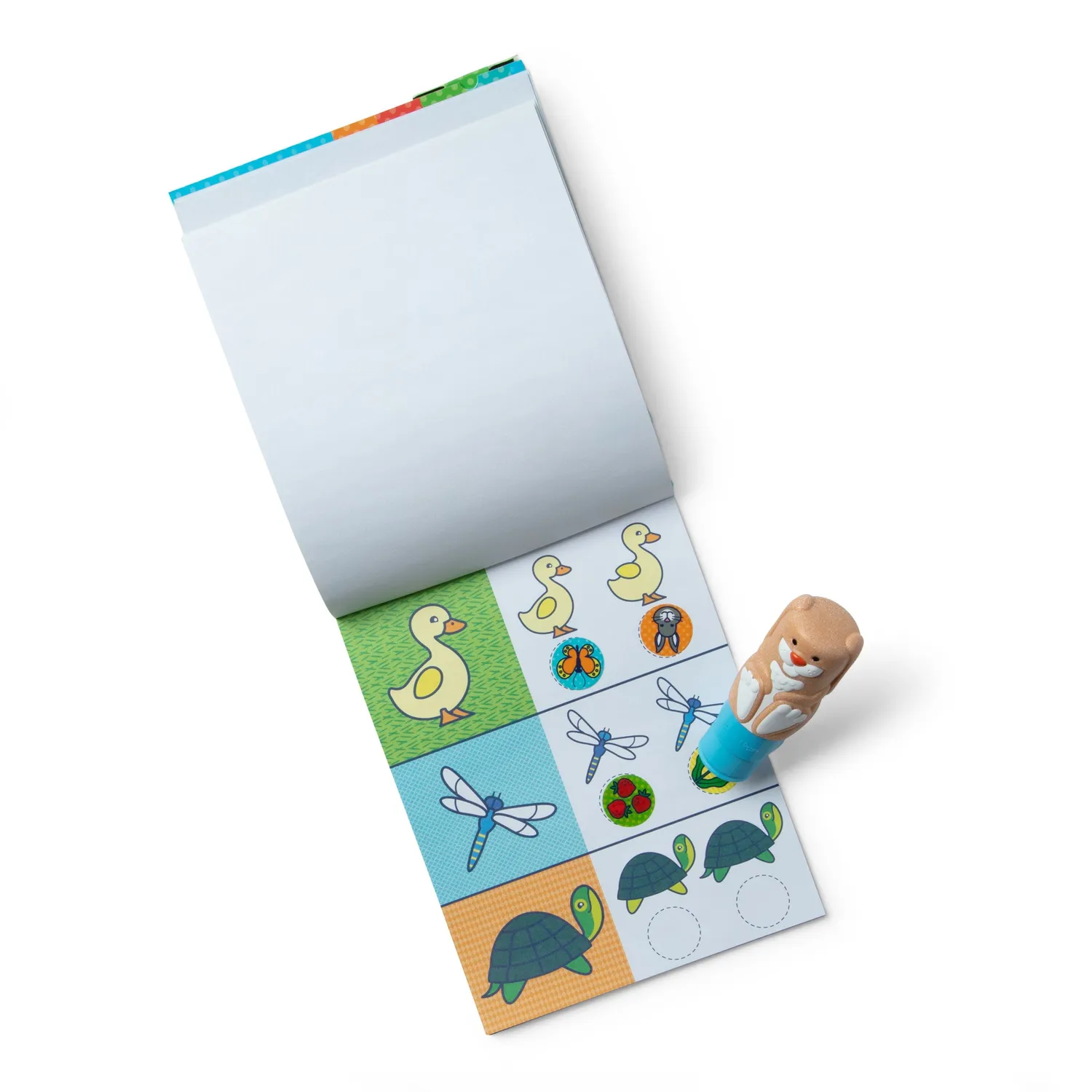 Melissa and Doug Sticker WOW Hase Stempel-Set 500 Sticker