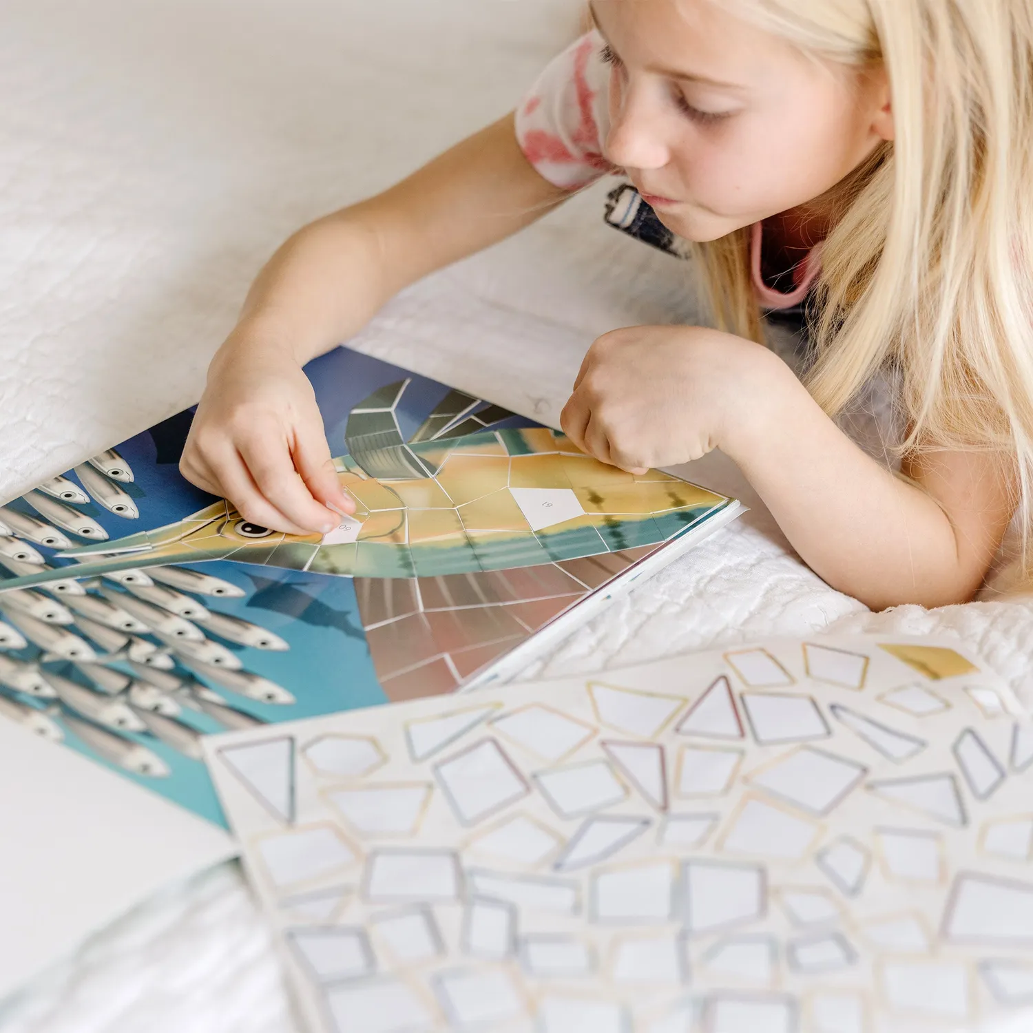Melissa & Doug Mosaic Sticker Pad Ocean Stickerbuch 850 Sticker