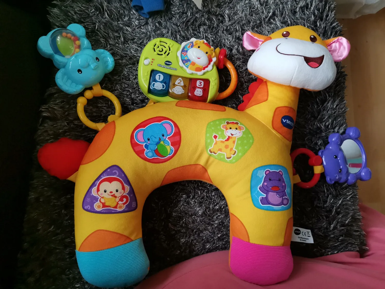 VTech Baby Giraffenkissen Kuschelkissen 0-24 Monate Musik