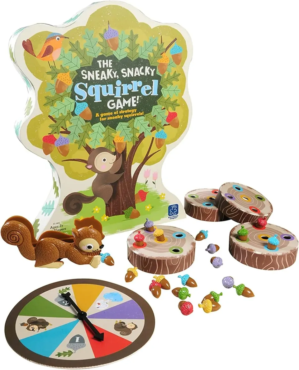 Learning Resources Sneaky Snacky Squirrel Spiel Original Farben