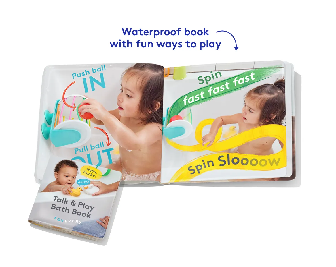 Lovevery Bath Set Badeset deutsch für Babys