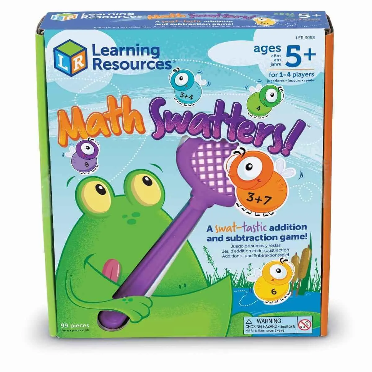 Learning Resources Mathe-Insel Rechenspiel Addition Subtraktion ab 6 Jahre