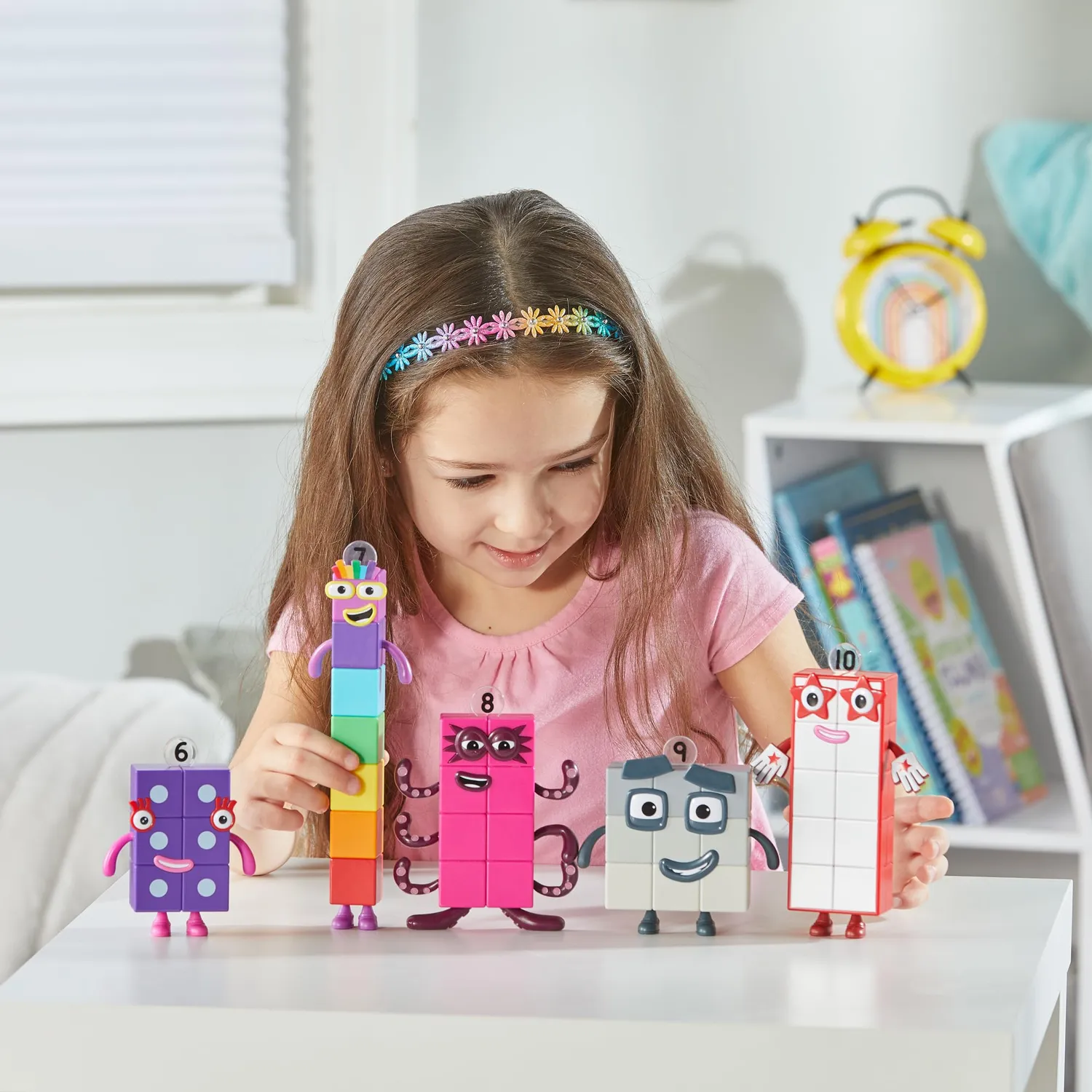 Learning Resources Numberblocks Freunde Sechs bis Zehn Spielfiguren 5er Set