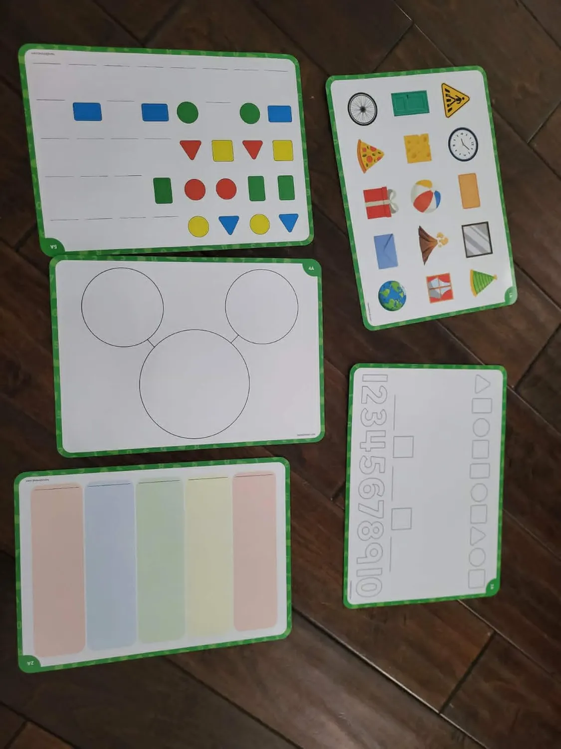 Learning Resources Zahlen & Formen Tablett Magnetspiel Vorschule