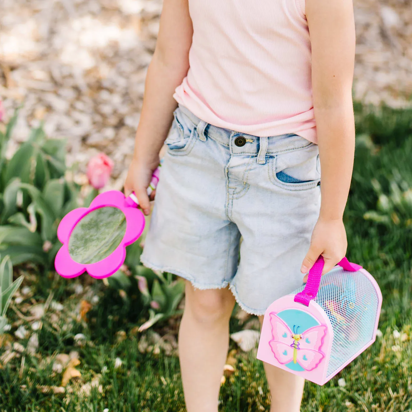 Melissa & Doug Pretty Petals Lupe für Kinder Garten