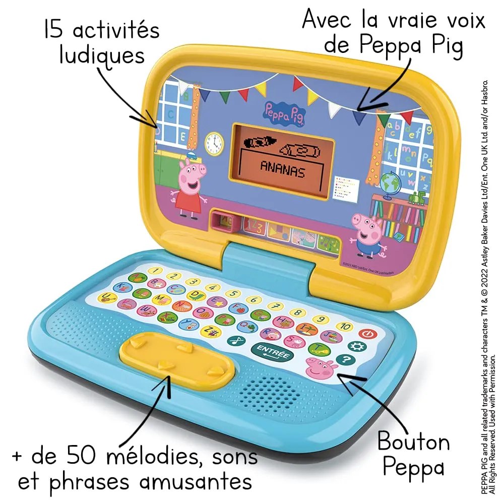 VTech Peppa Pig My Ordi Lerncomputer französisch 3-6 Jahre