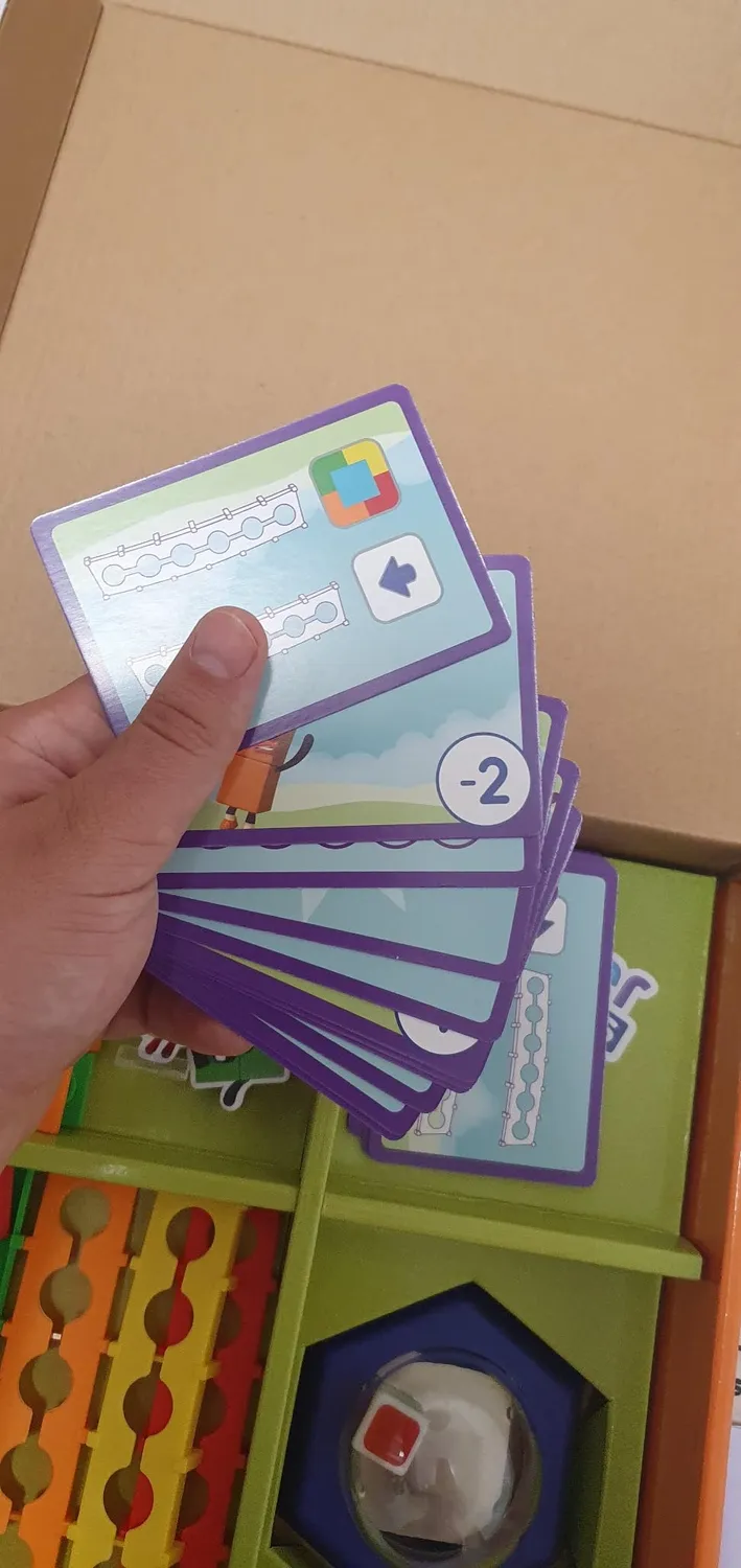 Learning Resources Numberblocks Wettlauf zum Musterpalast Brettspiel 91-teilig