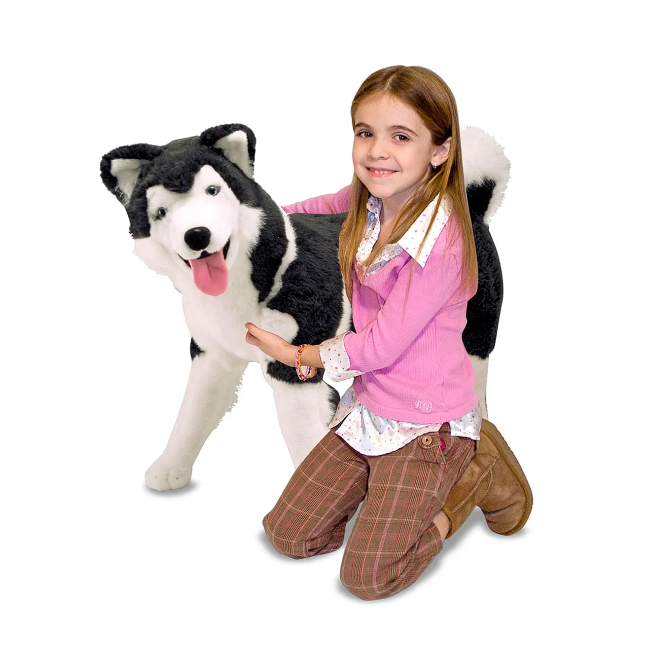Melissa & Doug Husky Kuscheltier Plüsch Riesen XXL