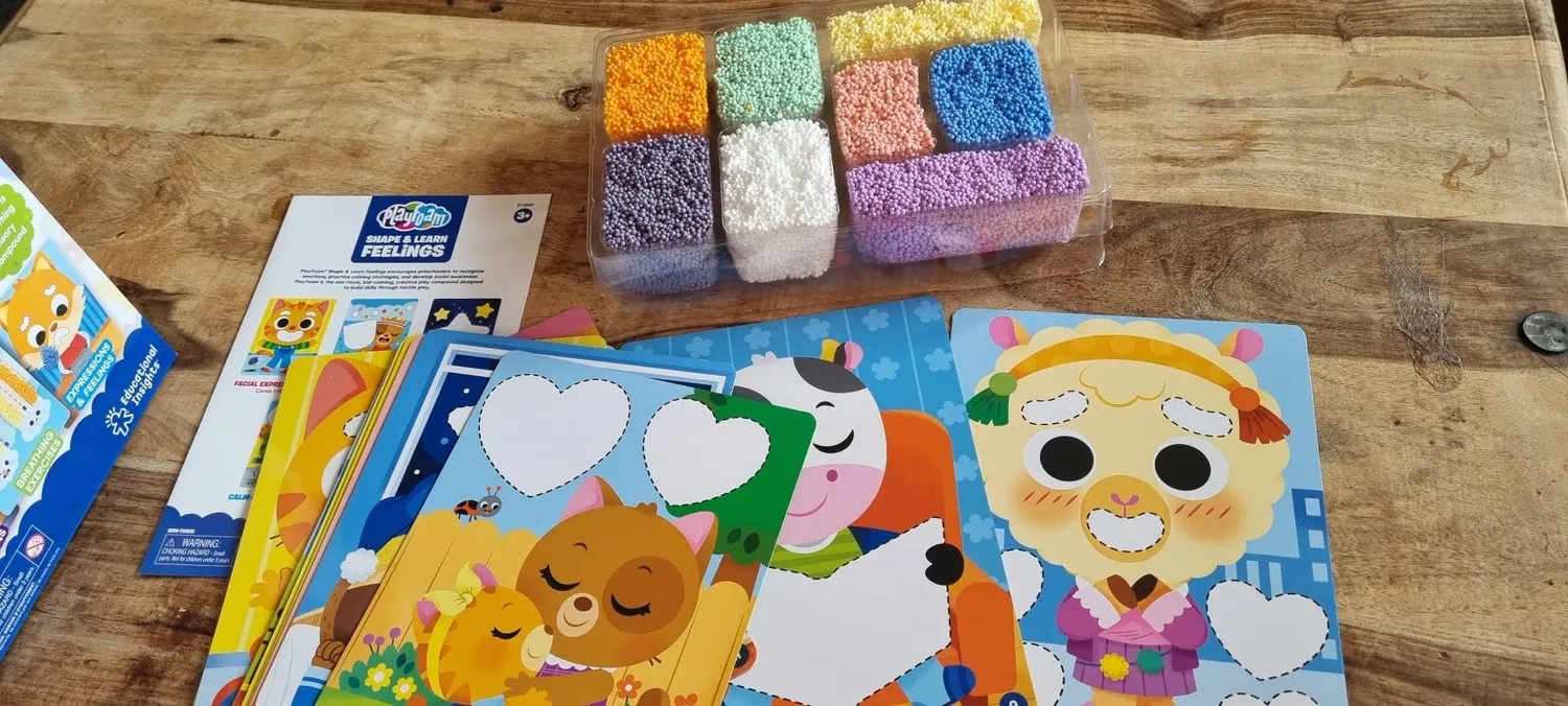 Learning Resources Spielschaum Gefühle Set 26 Aktivitäten ab 3