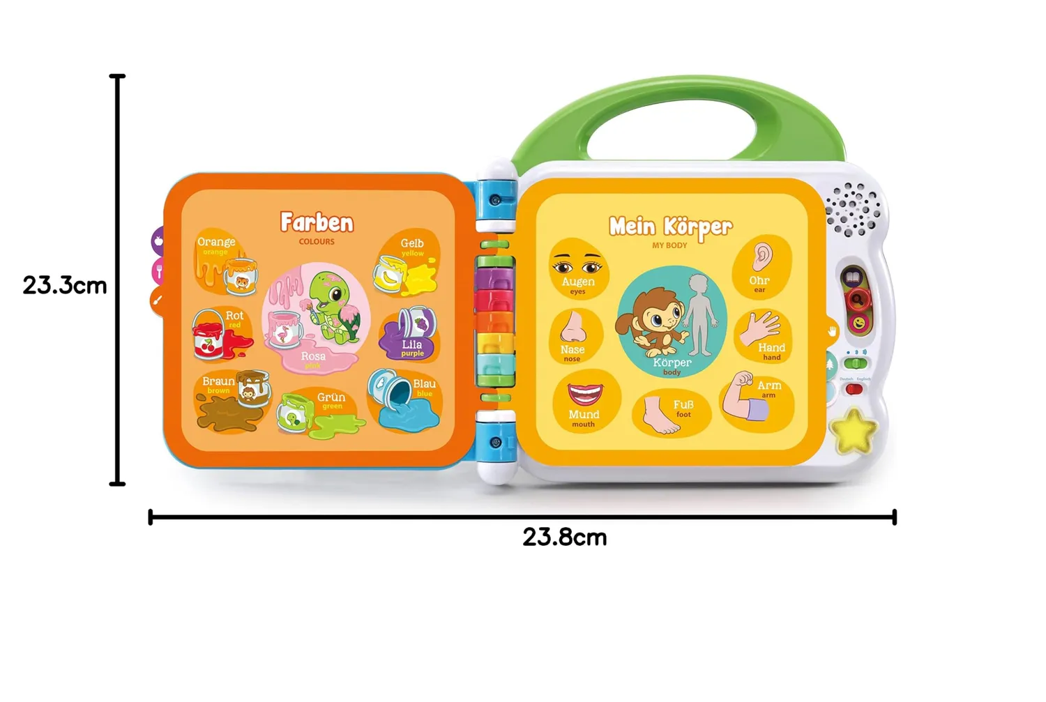 VTech Mein 100-Wörter-Buch Bilderbuch Deutsch-Englisch
