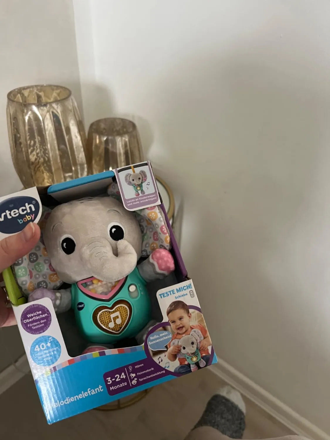 VTech Baby Melodienelefant Musikplayer Musikbox 9-36 Monate