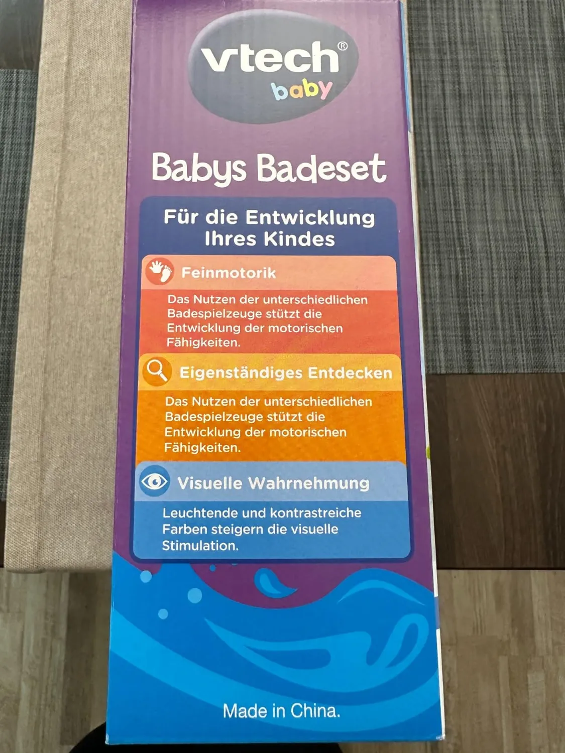 VTech Baby Badeset 6-teilig Badespielzeug mit 15 Elementen