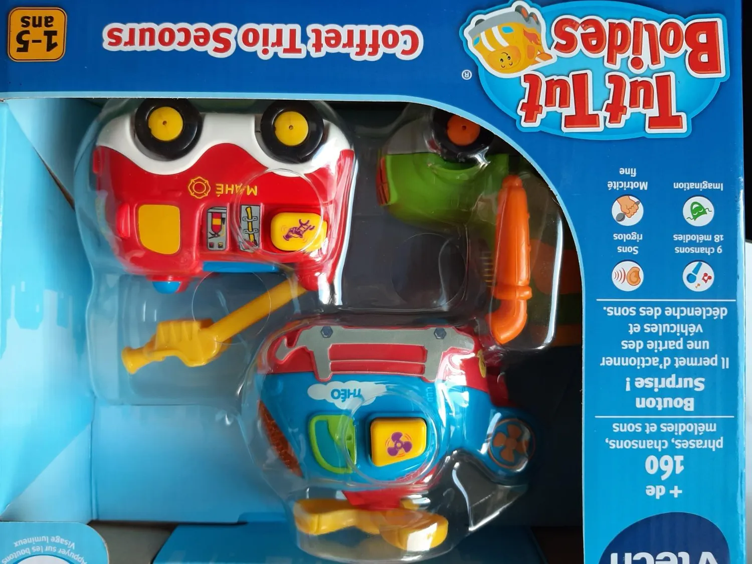 VTech Rennwagen Trio Set n°1 Spielzeugauto 1-5 Jahre