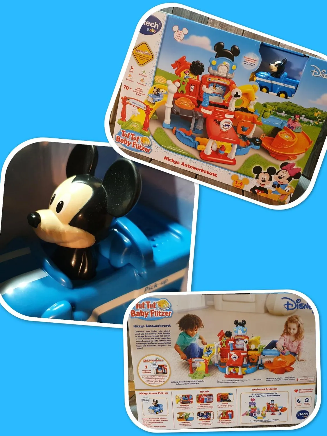 VTech Tut Tut Baby Flitzer Mickys Autowerkstatt Spielset