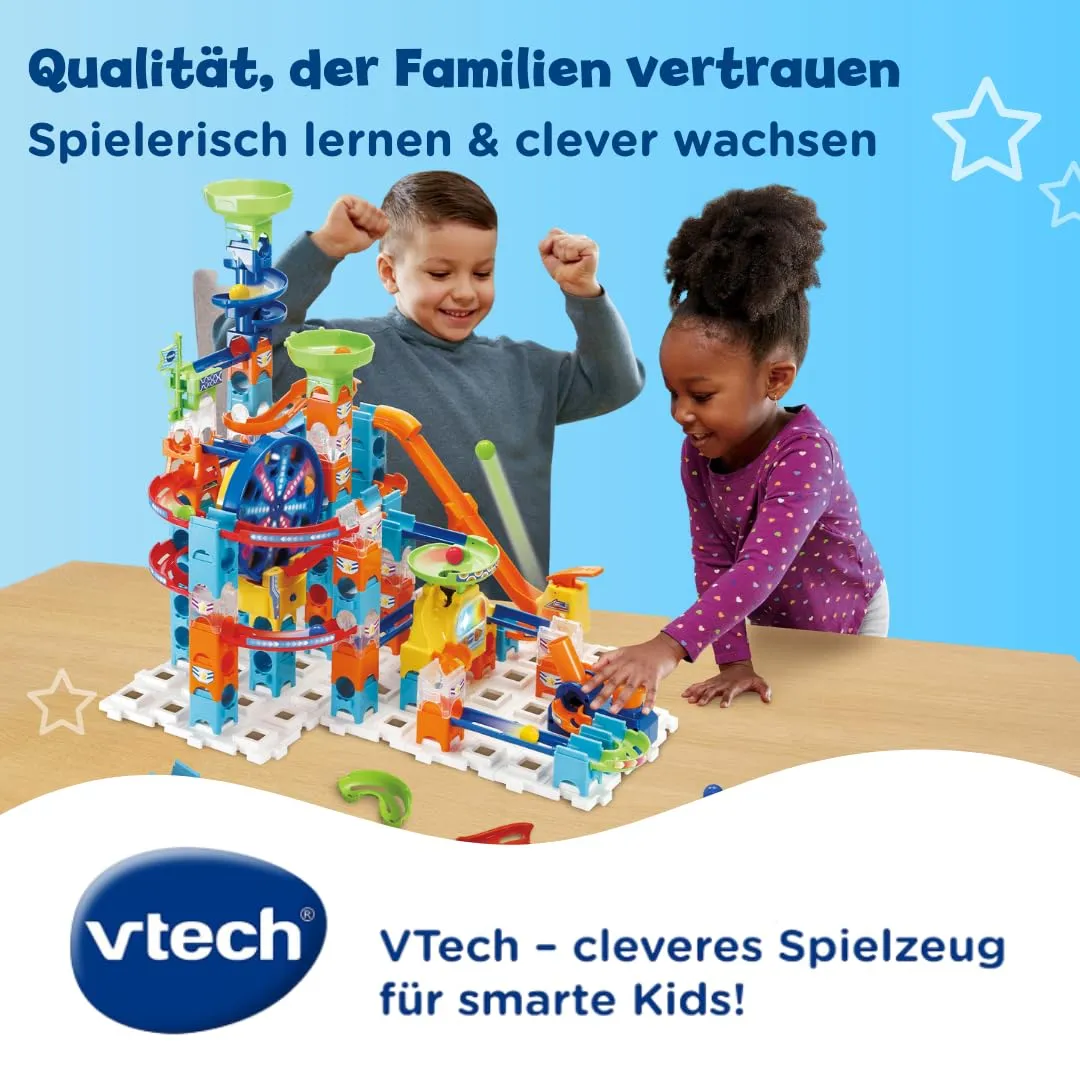 VTech Marble Rush Ultimate XL100 Murmelbahn 135 Teile mit Motor