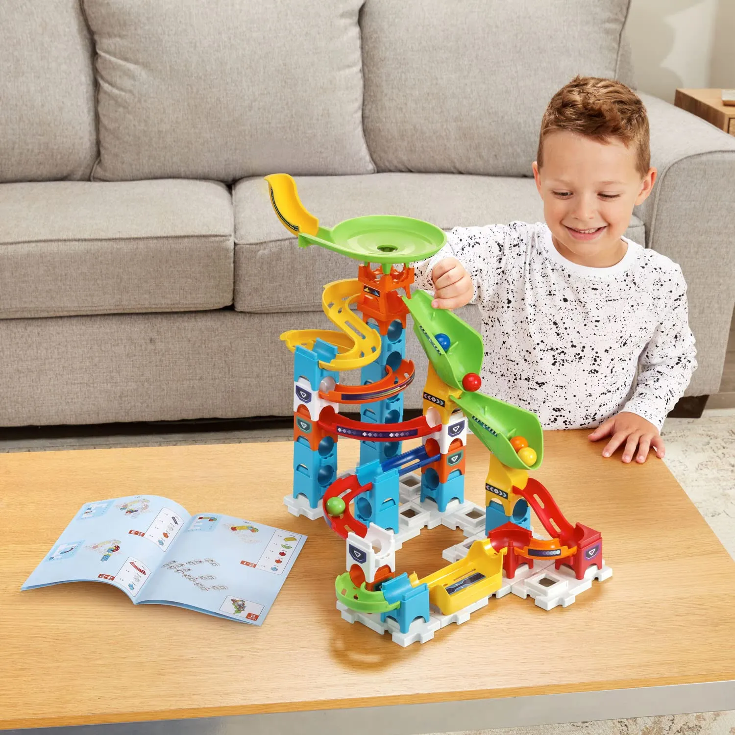 VTech Marble Rush Tip and Swirl Murmelbahn 52 Teile
