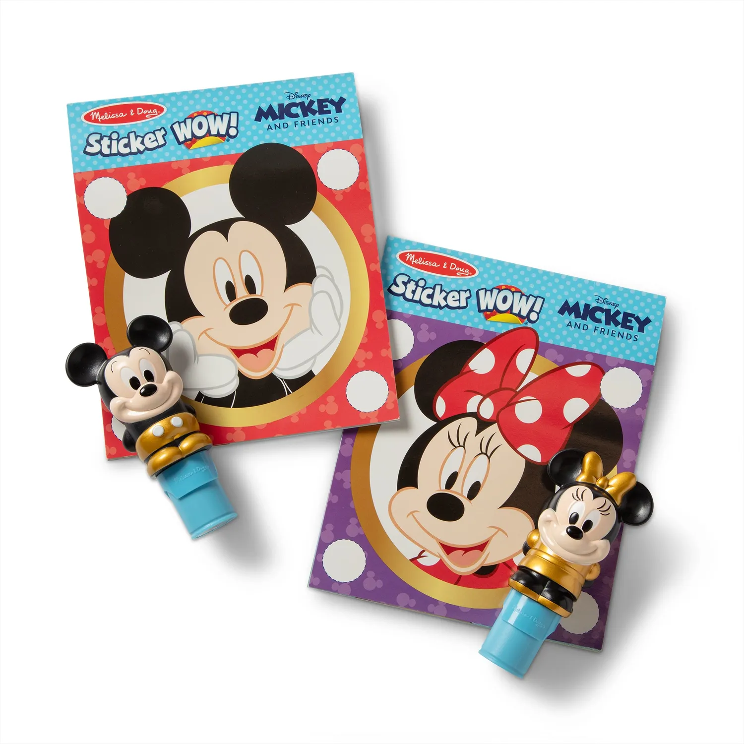 Melissa & Doug Sticker WOW Deluxe Set Mickey & Minnie Stickerbuch 900 Sticker