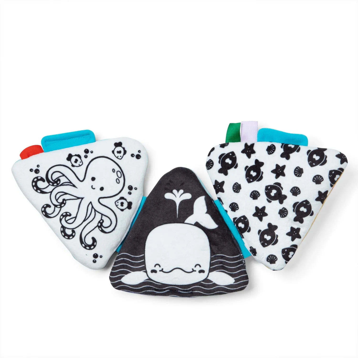 Melissa & Doug Ocean Tummy Time Triangle Bauchlagespielzeug