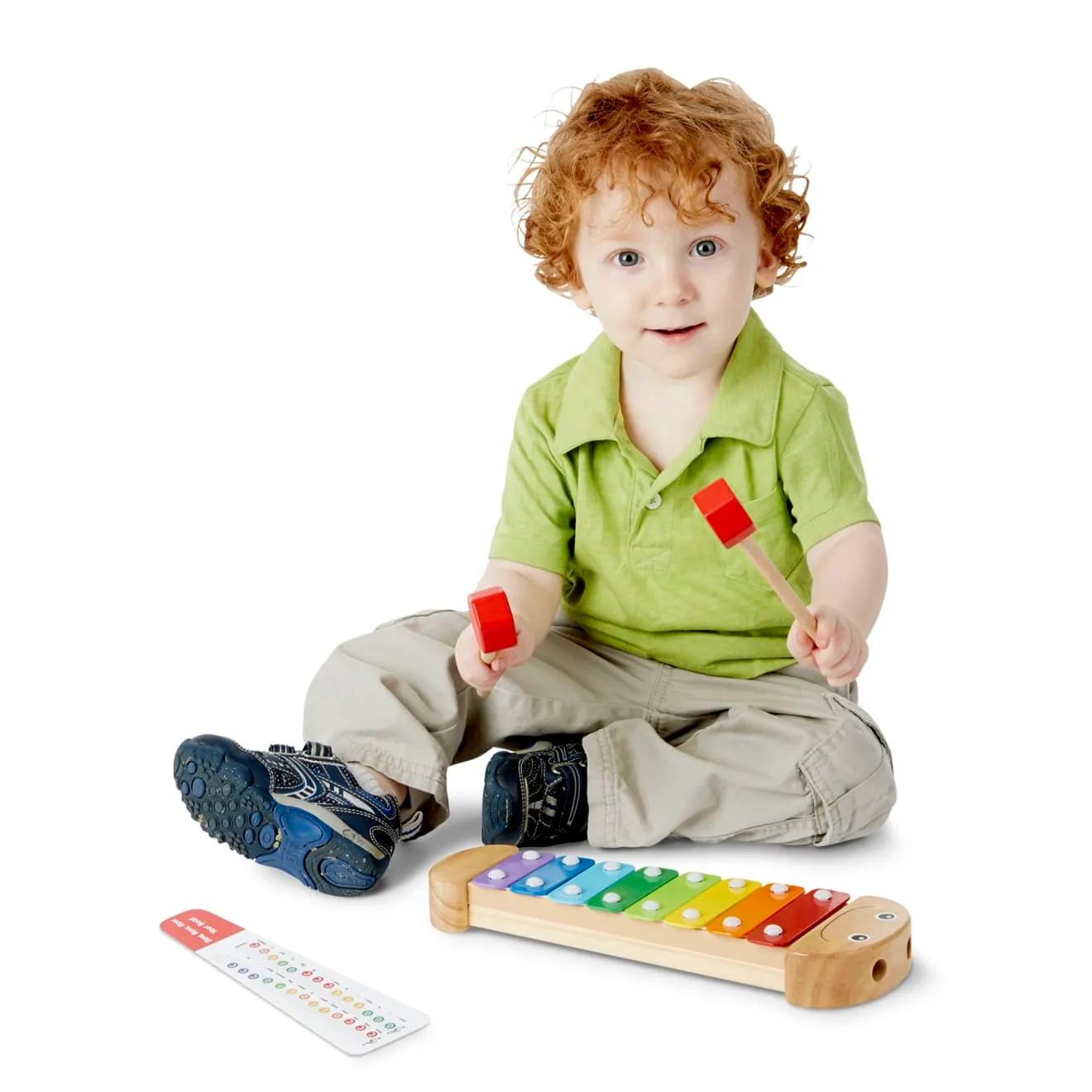 Melissa & Doug Raupe Xylophon Holz ab 3 Jahren