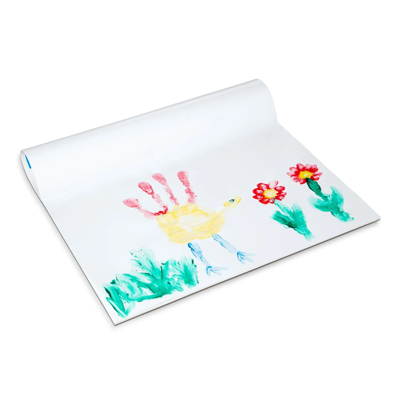 Melissa & Doug Fingermalfarbe Papierblock 2er-Pack 100 Blatt