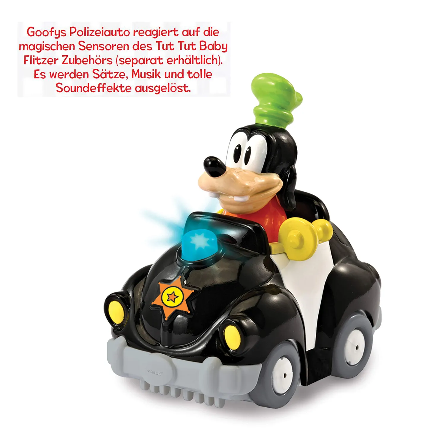 VTech Tut Tut Baby Flitzer Goofys Polizeiauto Blinklicht