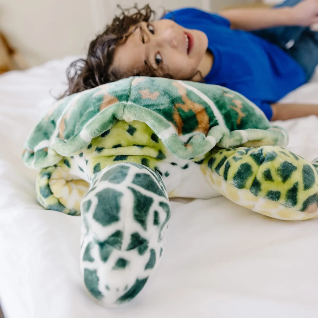 Melissa & Doug Meeresschildkröte Kuscheltier XXL 90 cm