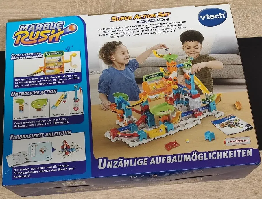 VTech Marble Rush Super Action Set L100 Kugelbahn interaktiv 99-tlg
