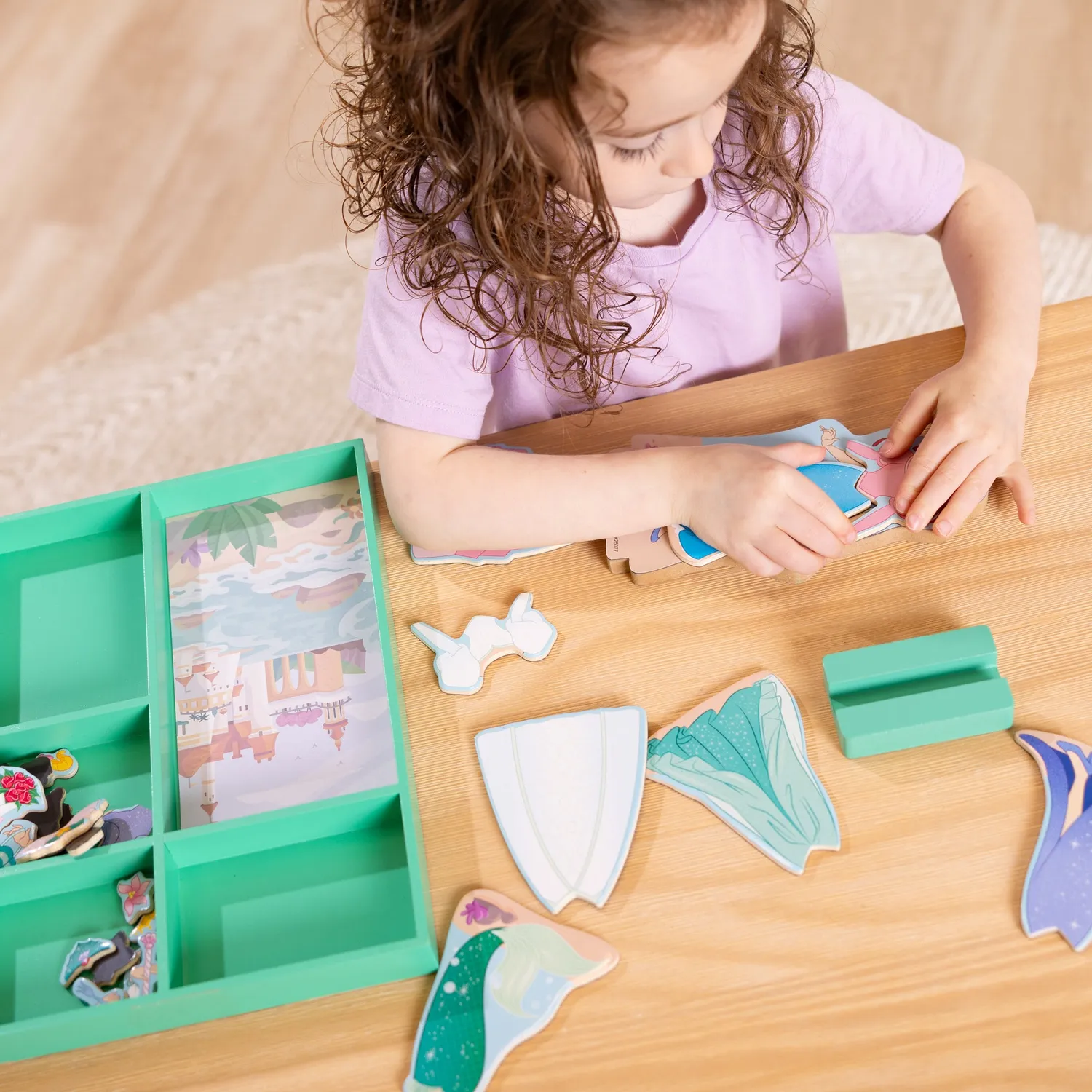 Melissa & Doug Disney Ariel Magnet Anziehspiel 30 Teile