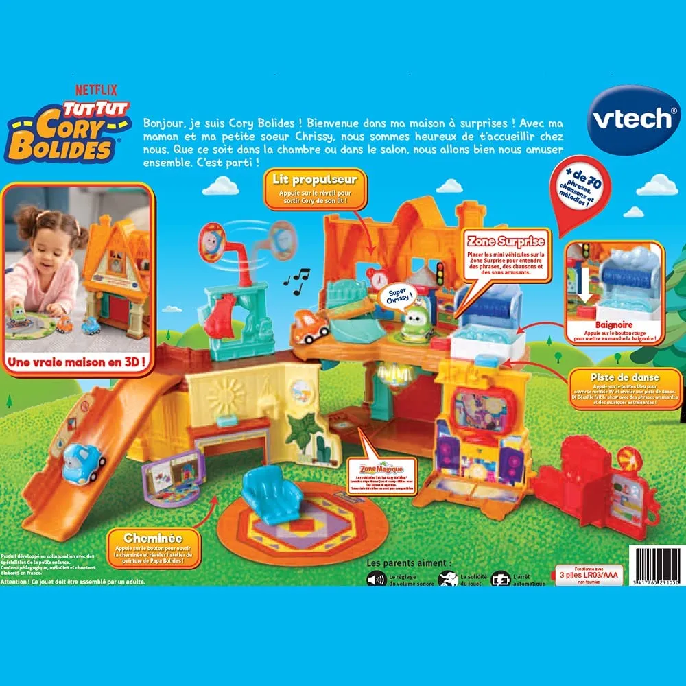 VTech Tut Tut Cory Flitzer Haus französisch 1-5 Jahre