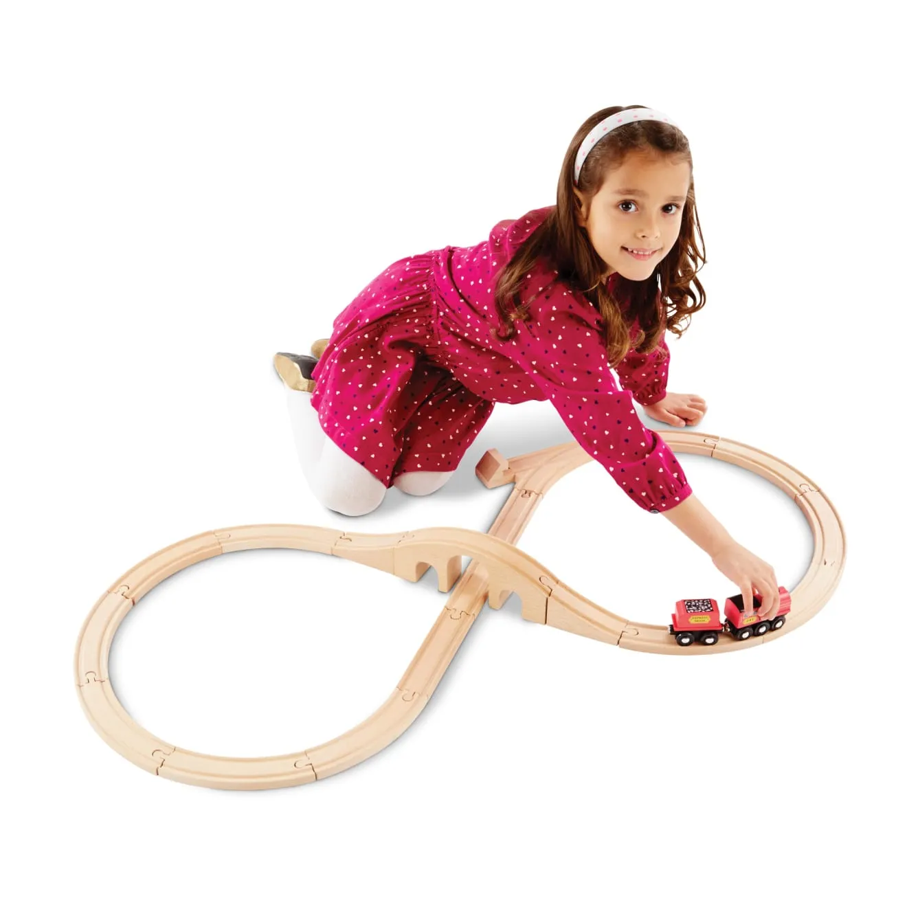 Melissa & Doug Figure 8 Holzeisenbahn 22 Teile