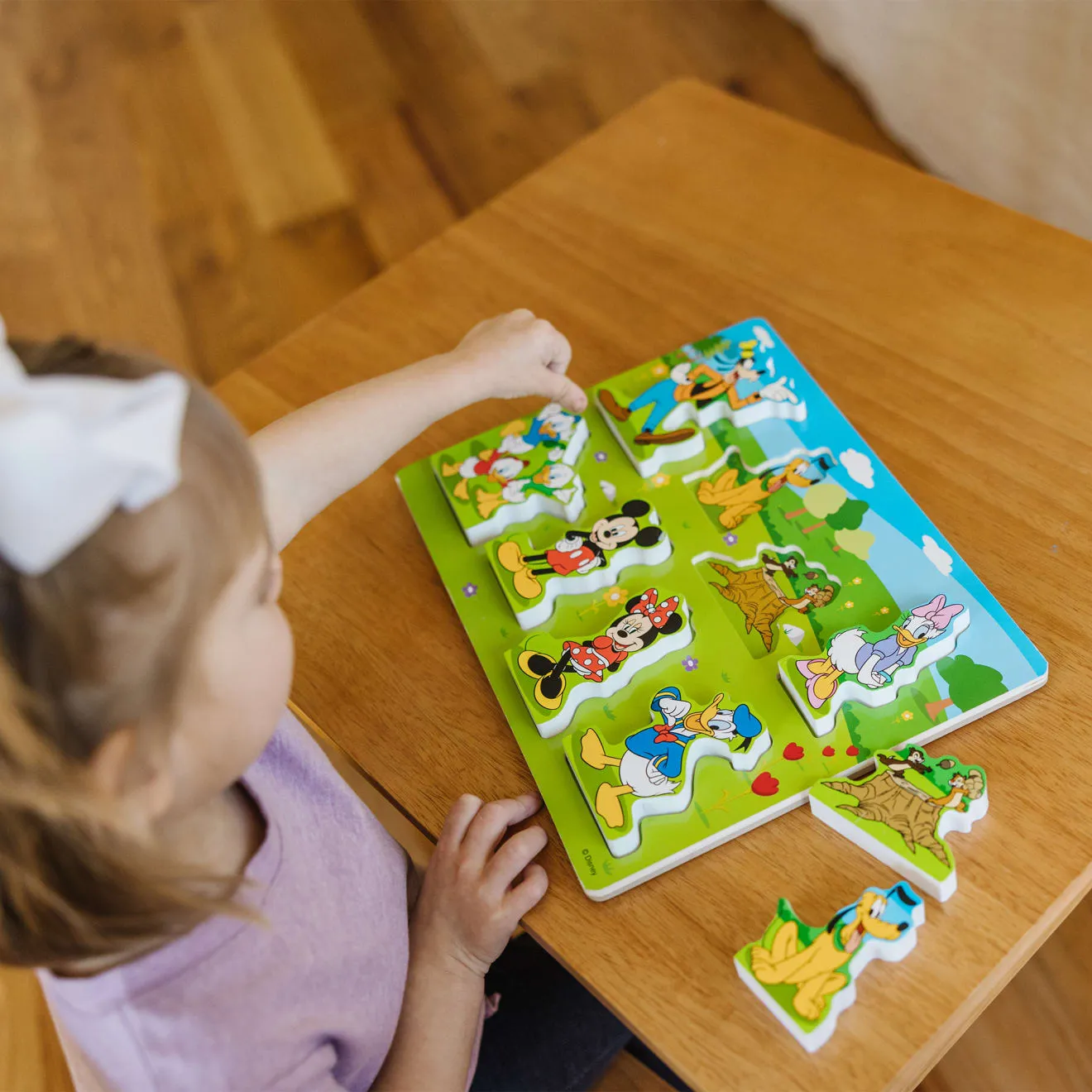 Melissa & Doug Disney Mickey Mouse Holzpuzzle 8 Teile ab 2 Jahre