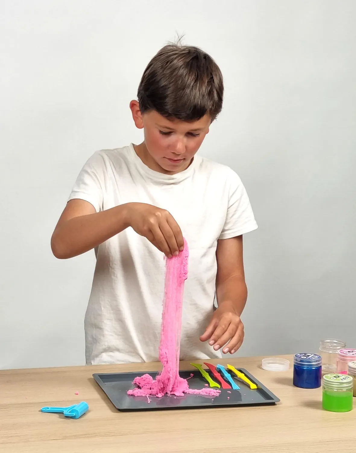 Buki France 2169B Sensory Slime Set 20 Töpfe Texturen
